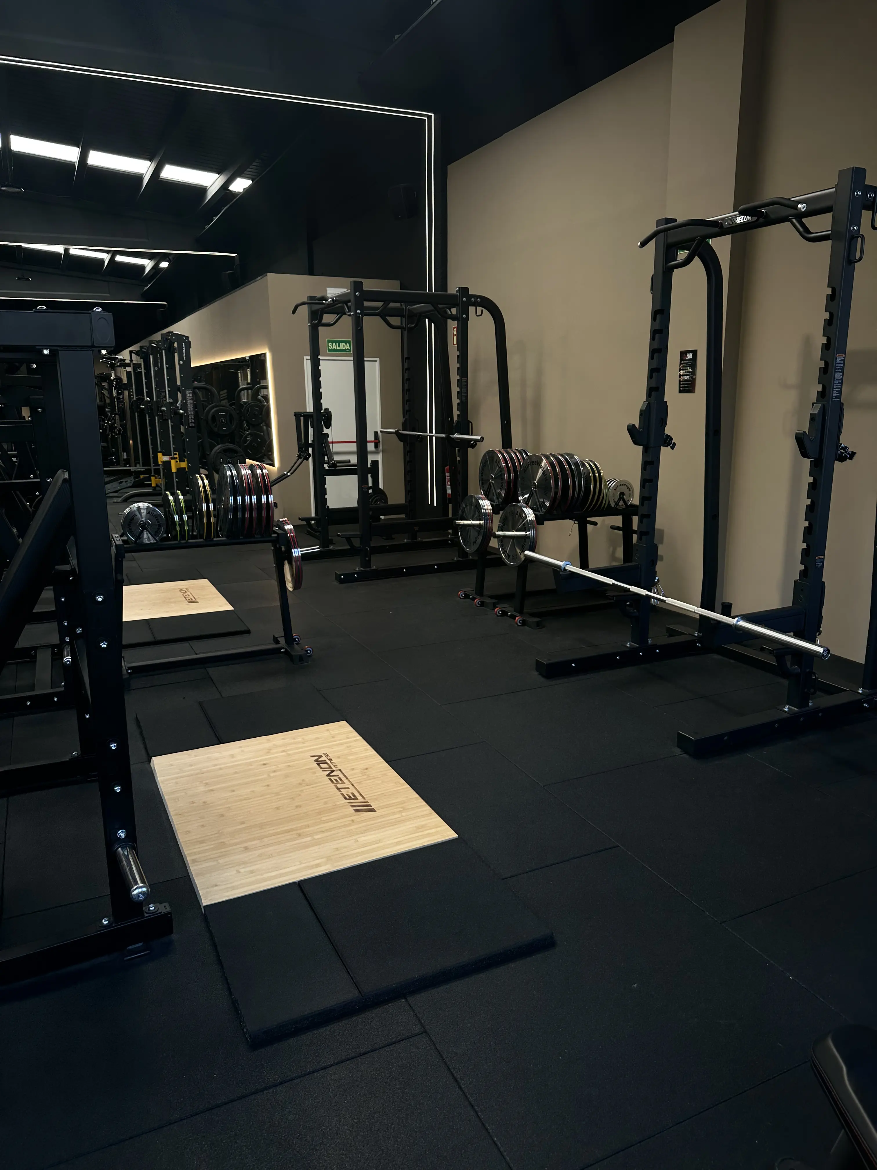 Sala de máquinas Etenon Fitness en ZARK